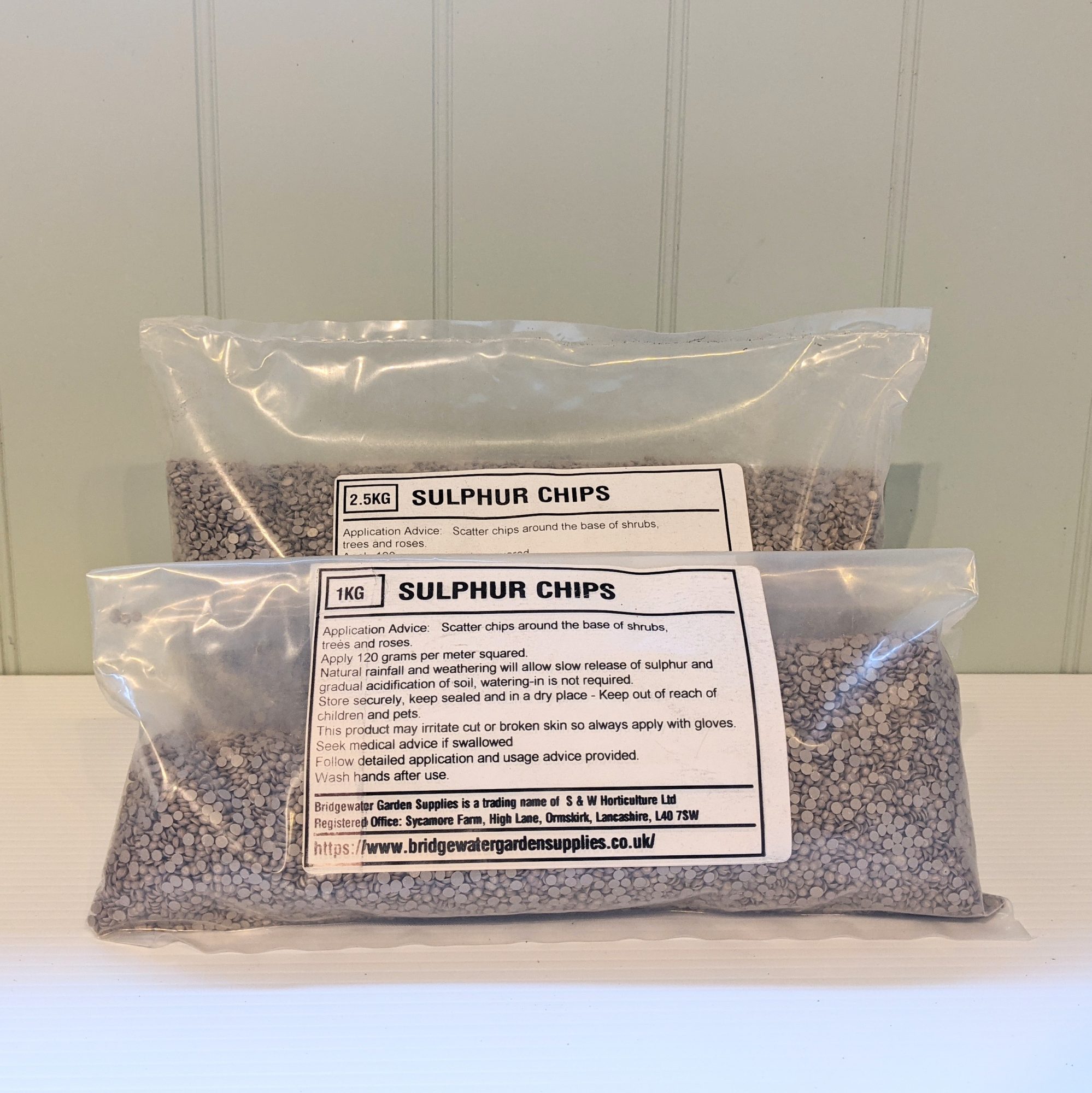 Sulphur Chips Plant Food Millais Nurseries