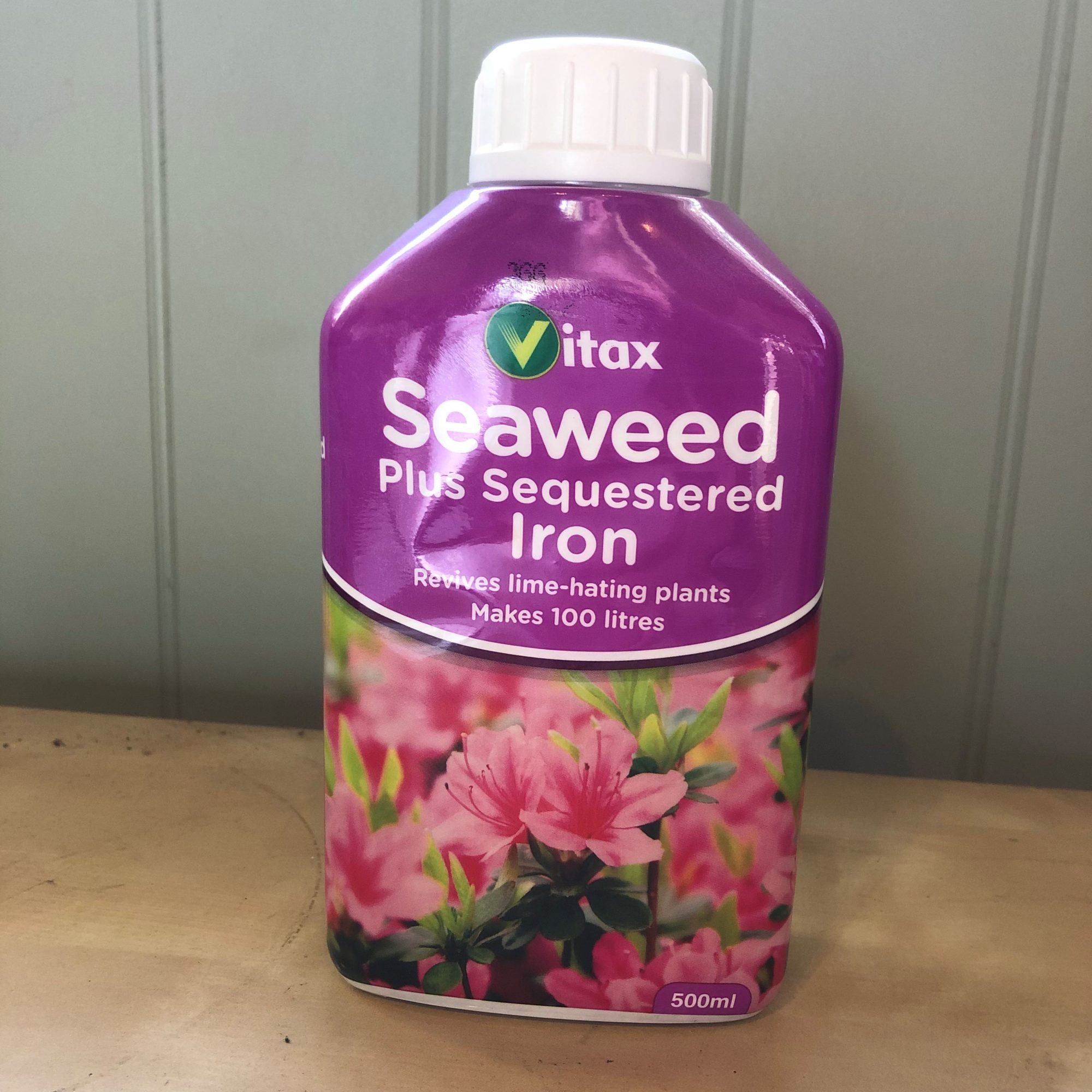 Vitax Seaweed Plus Sequestered Iron 500ml Plant Food Millais Nurseries