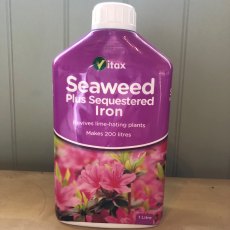 Vitax Seaweed Plus Sequestered Iron 1 Litre